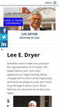 Mobile Screenshot of leedryerlaw.com